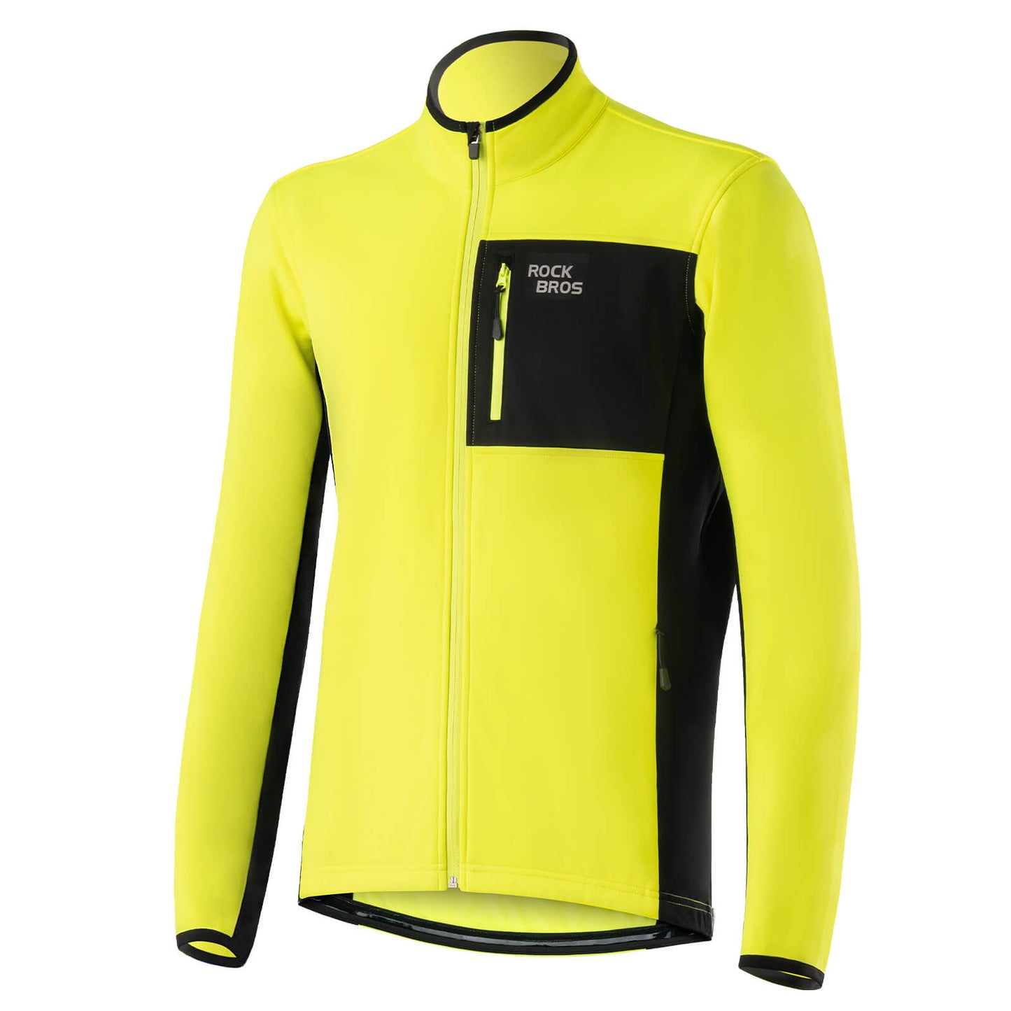 Winter Fahrradjacke Herren Winddicht Warm Wanderjacke ROCKBROS