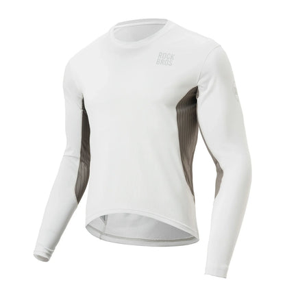 ROCKBROS Radtrikot Fahrradtrikot Langarm Herren