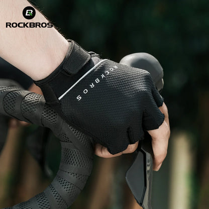 ROCKBROS S424 Halbfinger Radhandschuhe