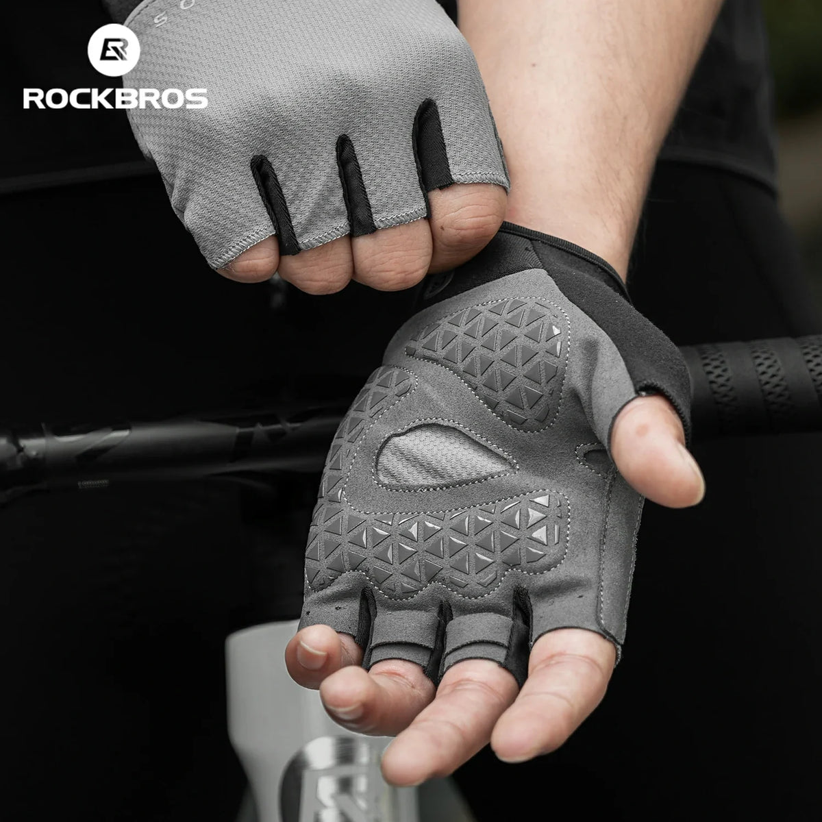 ROCKBROS S424 Halbfinger Radhandschuhe
