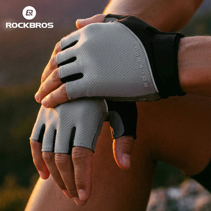 ROCKBROS S424 Halbfinger Radhandschuhe