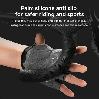 ROCKBROS S424 Halbfinger Radhandschuhe