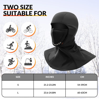 ROCKBROS Sturmhaube Winter Balaclava  54-63cm