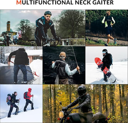 ROCKBROS Sturmhaube Winter Skimaske & Multifunktionstuch