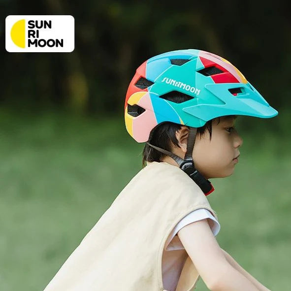 fahrradhelm mit abnehmbaren sonnenschutz Sunrimoon Kinder Kinderhelm ultraleicht – futurebikeshop.de