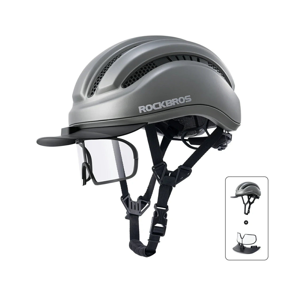ROCKBROS Urban Cycling Leichter Fahrradhelm