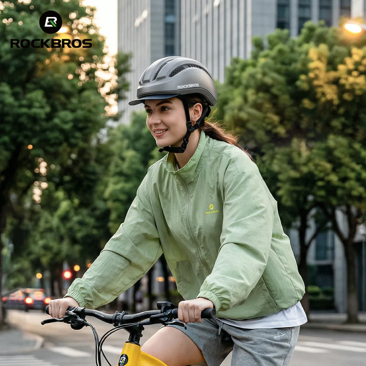 ROCKBROS Urban Cycling Leichter Fahrradhelm