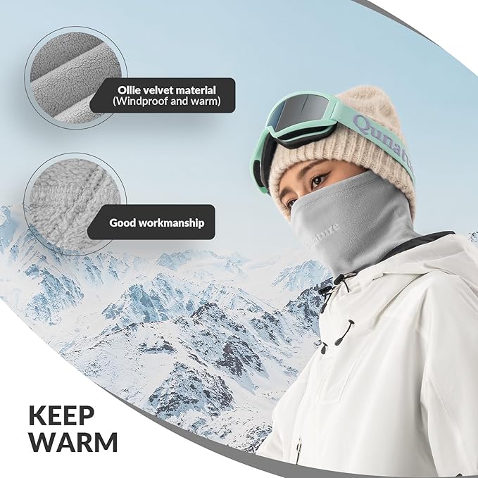 Sturmhaube Winter Balaclava – Warm, Winddicht, Aus Polarfleece, 3-in-1 Schutz Für Kopf, Gesicht & Nacken (Unisex)