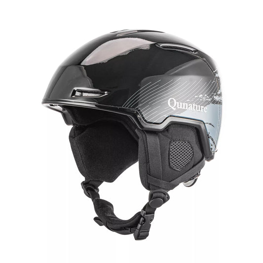 Qunature Snowboard/Skihelm mit Ohrenschützer Snowboardhelm Damen & Herren 54-61cm