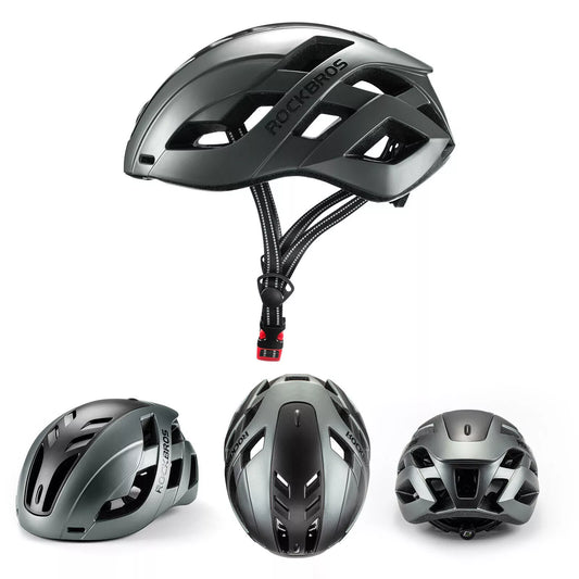 ROCKBROS Fahrradhelm Bike Helm mit Abnehmbarer Magnetischer Abdeckung Helm MTB