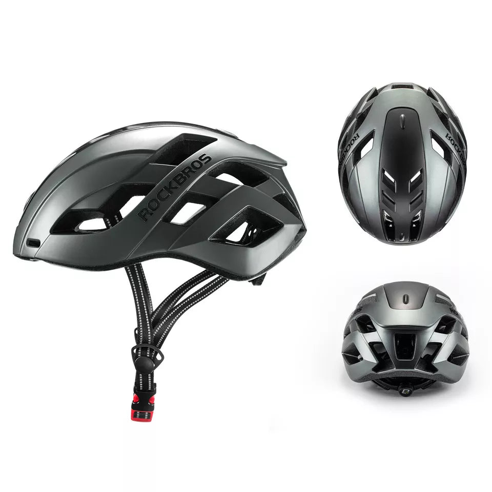 ROCKBROS Fahrradhelm Bike Helm mit Abnehmbarer Magnetischer Abdeckung Helm MTB