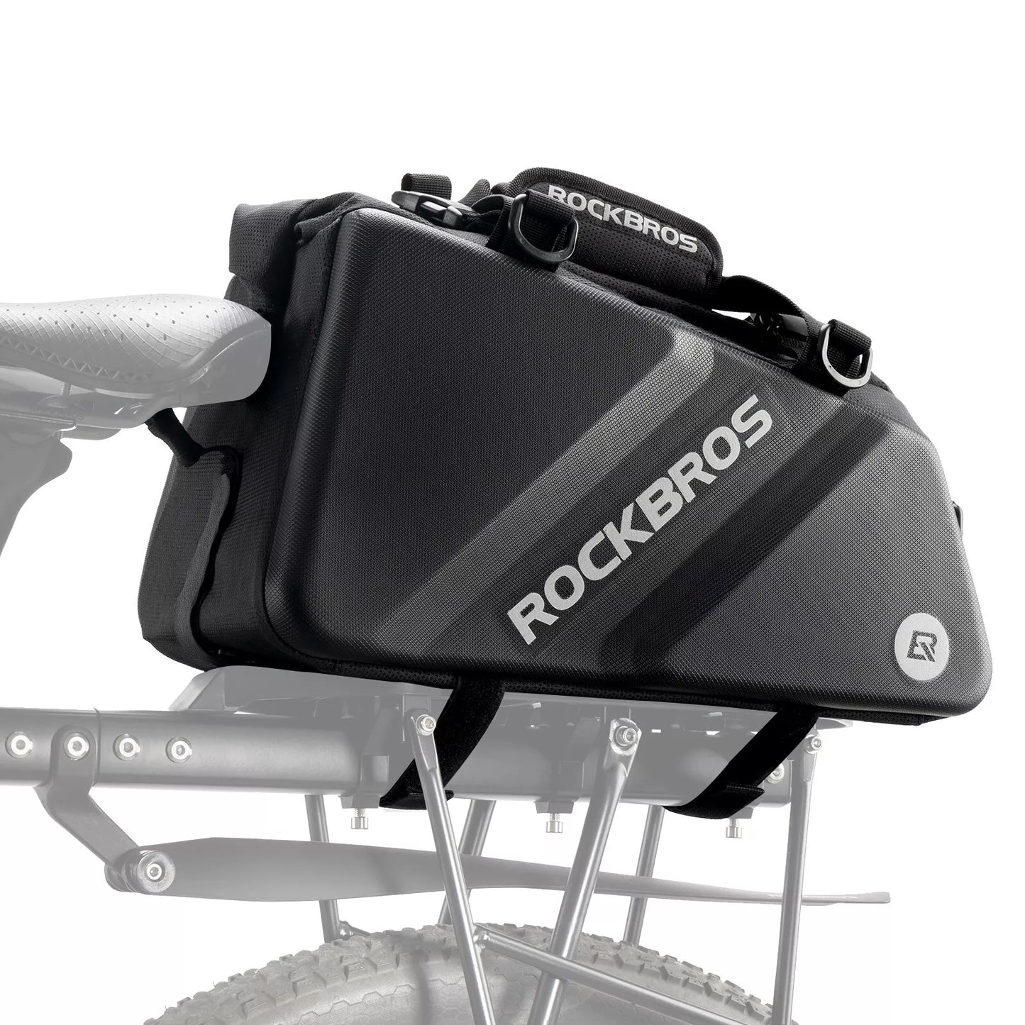 ROCKBROS Gepäcktasche Fahrrad Hinterrad Packtaschen 11.6L Satteltasche Gepäckträger -