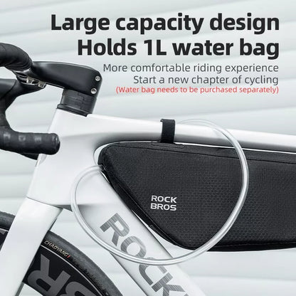 ROCKBROS Fahrradtasche Rahmentasche Abnehmbare Dreiecktasche für MTB 2,9L