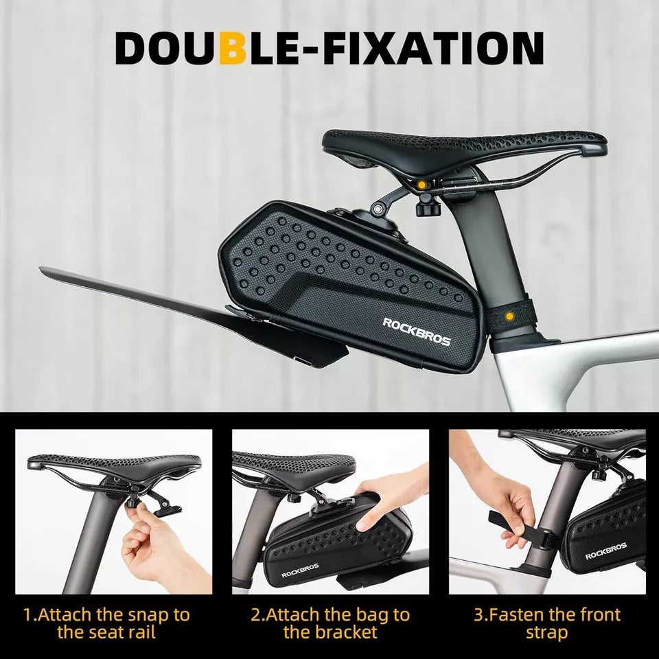fahrradtasche hartschale ROCKBROS Satteltasche Hartschale Fahrradtasche mit Schutzblech & Schne – futurebikeshop.de