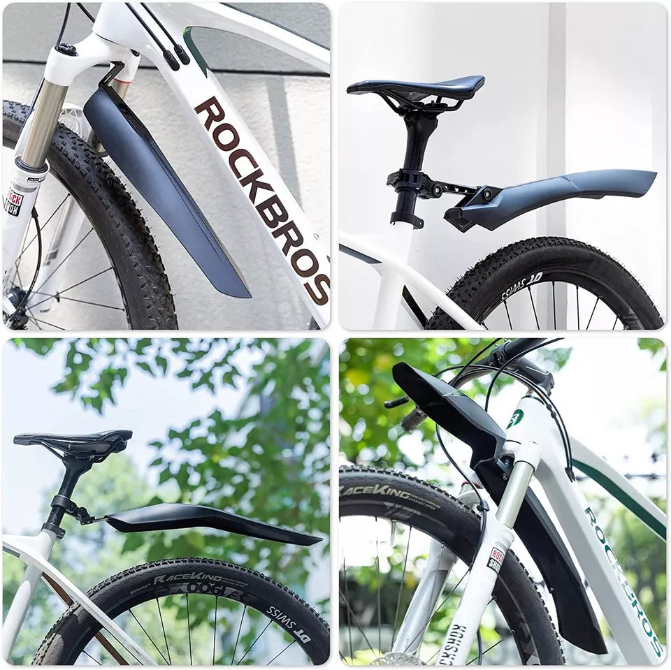 ROCKBROS Fahrrad Schutzblech Set Vorne + Hinten Fahrrad Schutzblech fü –