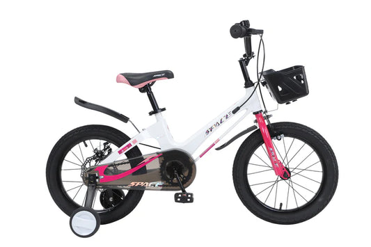 SKYS Kinderfahrrad von 3 bis 9 Jahren 14/16/18 Zoll Rosa