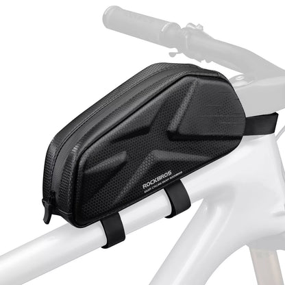 ROCKBROS 1,4L Rahmentasche Fahrradtasche für Fahrradrahmen Wasserdicht bis 6,8 Zoll