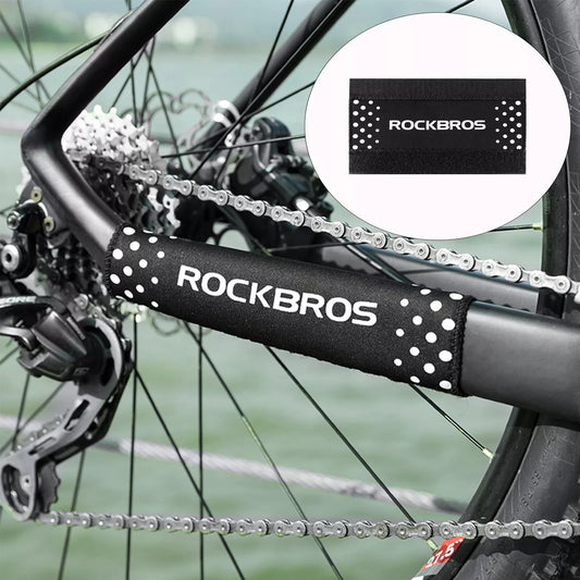 ROCKBROS Fahrrad Rahmenschutz Kettenstrebens Schützt vor Reibung durch Ketten