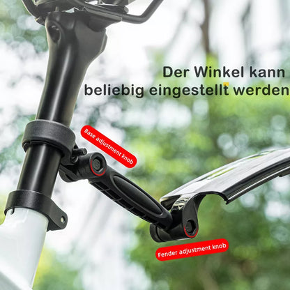 ROCKBROS Fahrrad Schutzblech Set vorn + hinten für 24-29''' versenkbar verstellbar