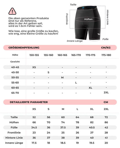 ROCKBROS Damen Rennrad Shorts Fahrrad gepolsterte Radhose kurz