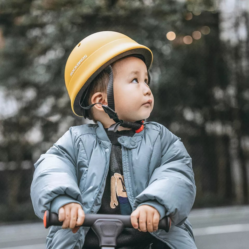 ROCKBROS Kinder Fahrradhelm Schutzhelm Jugend Sporthelm Kinderhelm für 48-52 cm