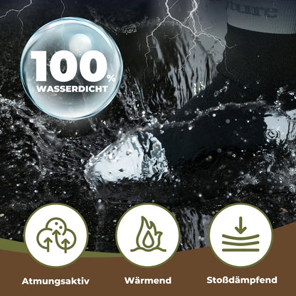 Wasserdichte Fahrradsocken Atmungsaktiv Unisex Qunature