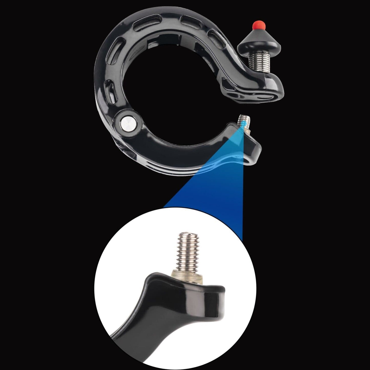 100dB Versteckte Fahrradklingel Regenfest und Rostfrei ROCKBROS