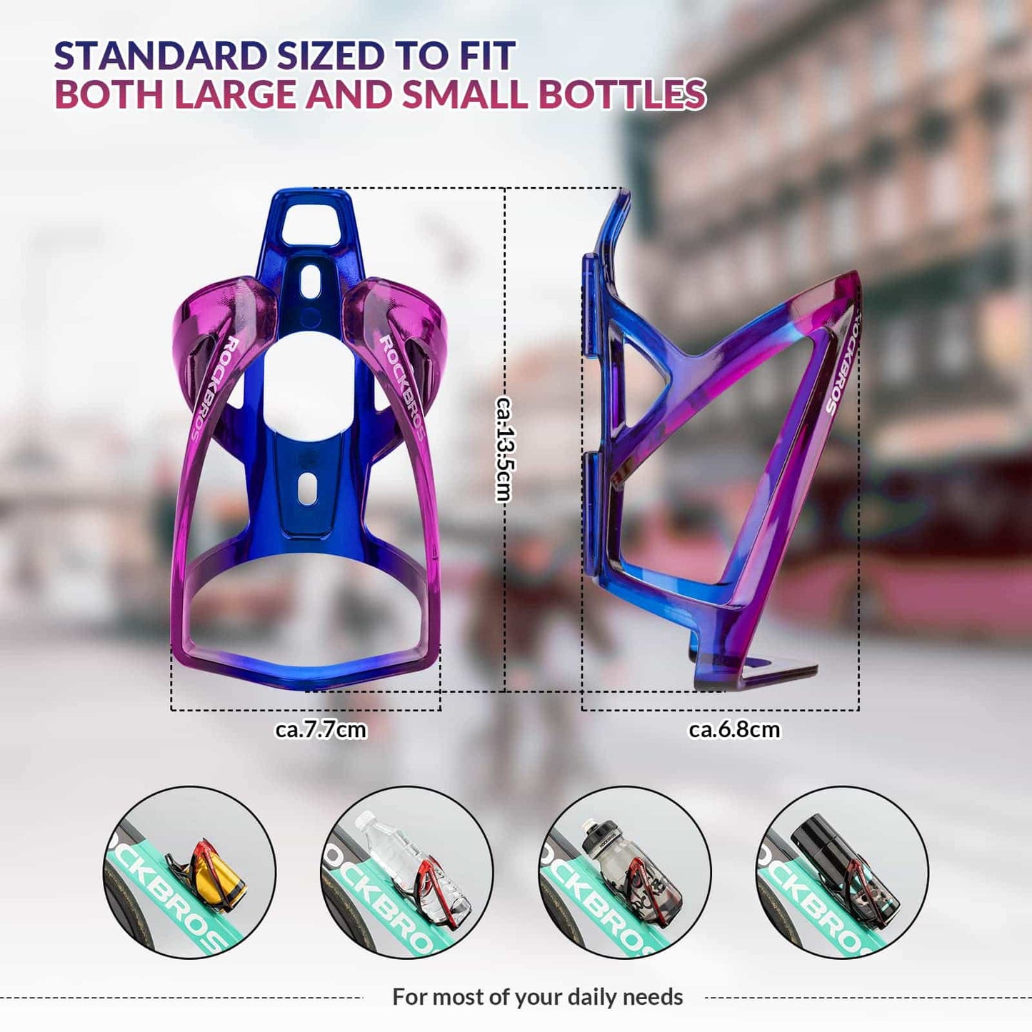 35g Leicht PC Fahrrad Flaschenhalter ROCKBROS