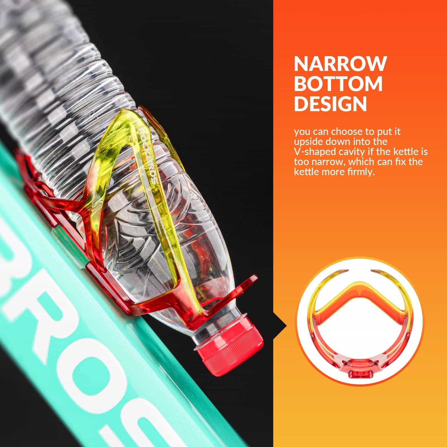 35g Leicht PC Fahrrad Flaschenhalter ROCKBROS