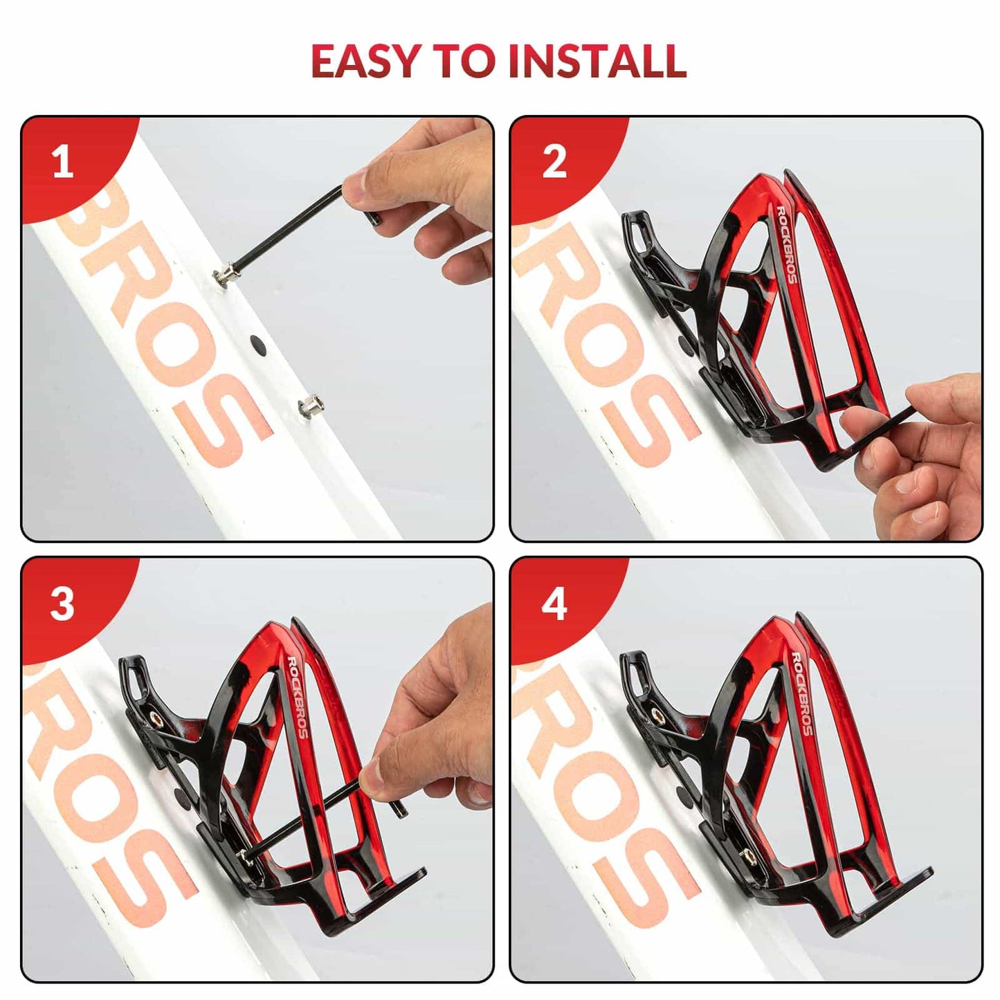 35g Leicht PC Fahrrad Flaschenhalter ROCKBROS