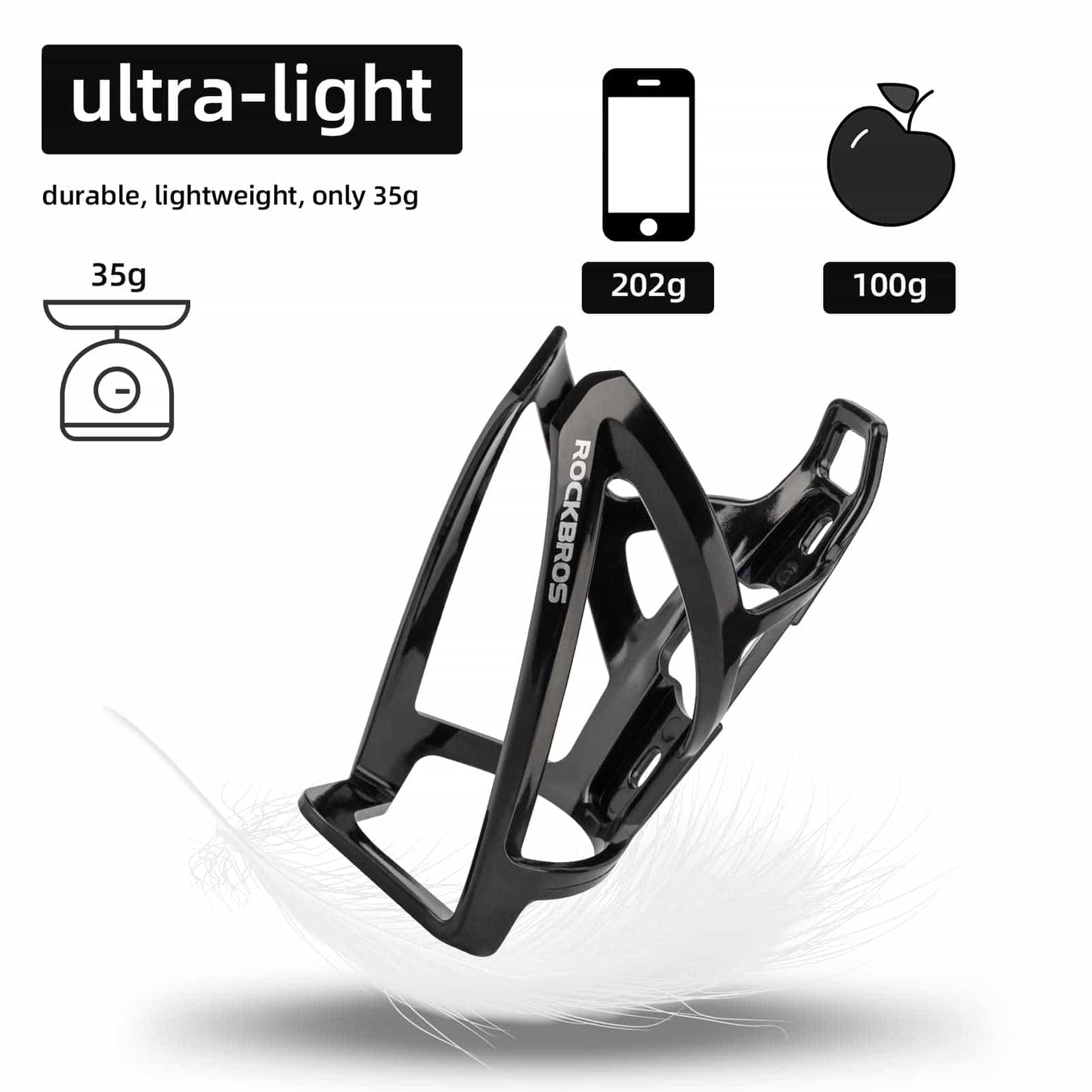 35g Leicht PC Fahrrad Flaschenhalter ROCKBROS