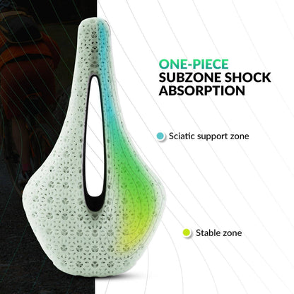 3D Druck Carbon Rennradsattel Ultraleicht Stoßdämpfender Ergonomischer ROCKBROS