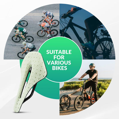 3D Druck Carbon Rennradsattel Ultraleicht Stoßdämpfender Ergonomischer ROCKBROS