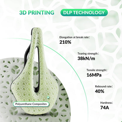 3D Druck Carbon Rennradsattel Ultraleicht Stoßdämpfender Ergonomischer ROCKBROS