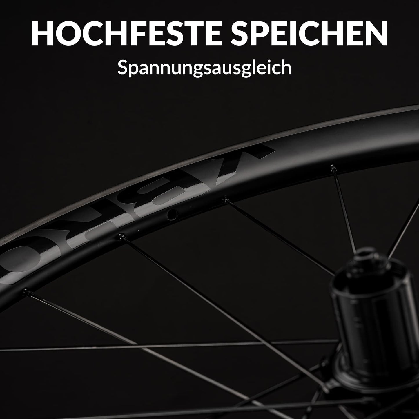 700C Carbon Laufradsatz 38mm Scheibenbremse Steckachse Laufrad Set für Rennrad ROCKBROS