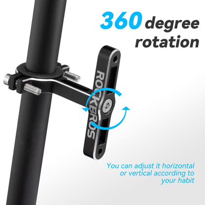 Alu Universal Flaschenhalter Adapter für Fahrrad und Motorrad ROCKBROS