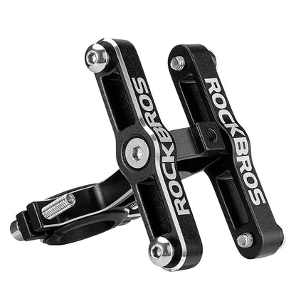 Alu Universal Flaschenhalter Adapter für Fahrrad und Motorrad ROCKBROS