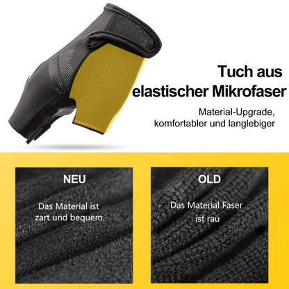 Antirutsch-Reithandschuhe mit reflektierenden Halbfingern S-XXL ROCKBROS