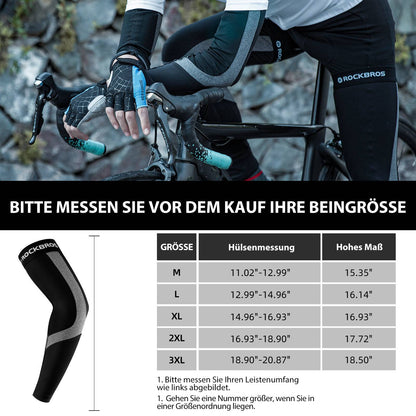 Armlinge Winter Armwärmer für Radsport Wandern Laufen Outdoor ROCKBROS