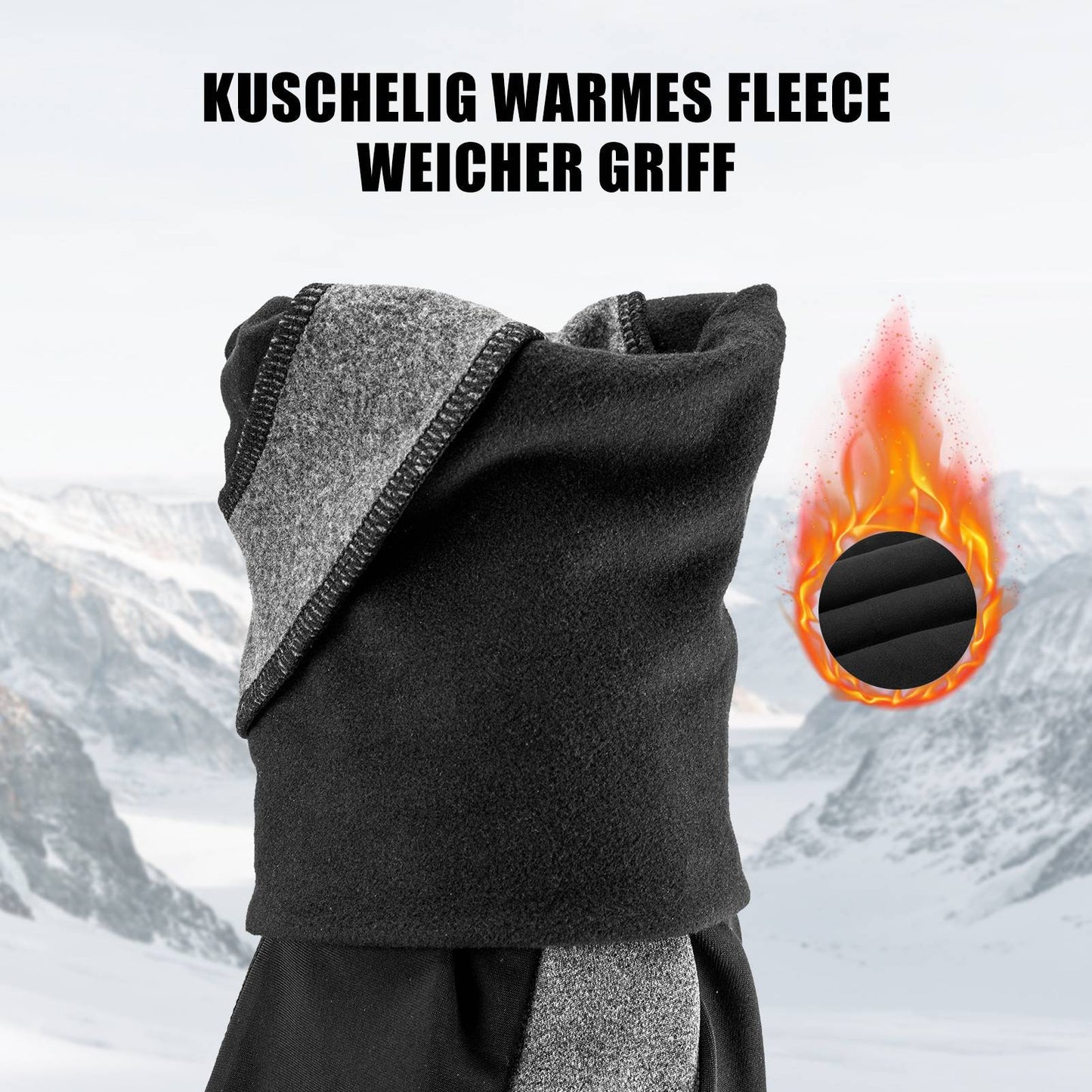 Armlinge Winter Armwärmer für Radsport Wandern Laufen Outdoor ROCKBROS