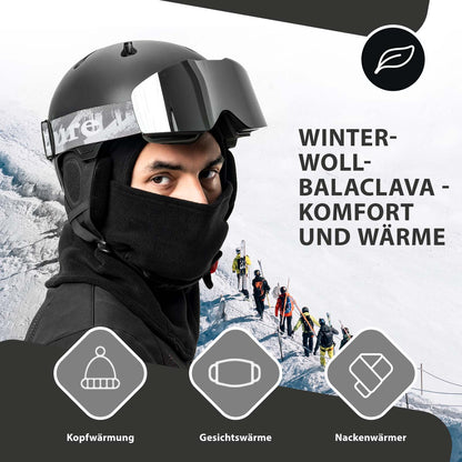 Balaclava Winter Skimaske Warm Sturmmaske Unisex Einheitsgröße ROCKBROS