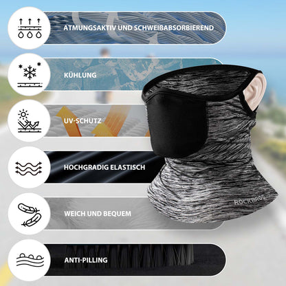 Balaclavas Multifunktion Atmungsaktiv Gesichtsbedeckung Unisex ROCKBROS
