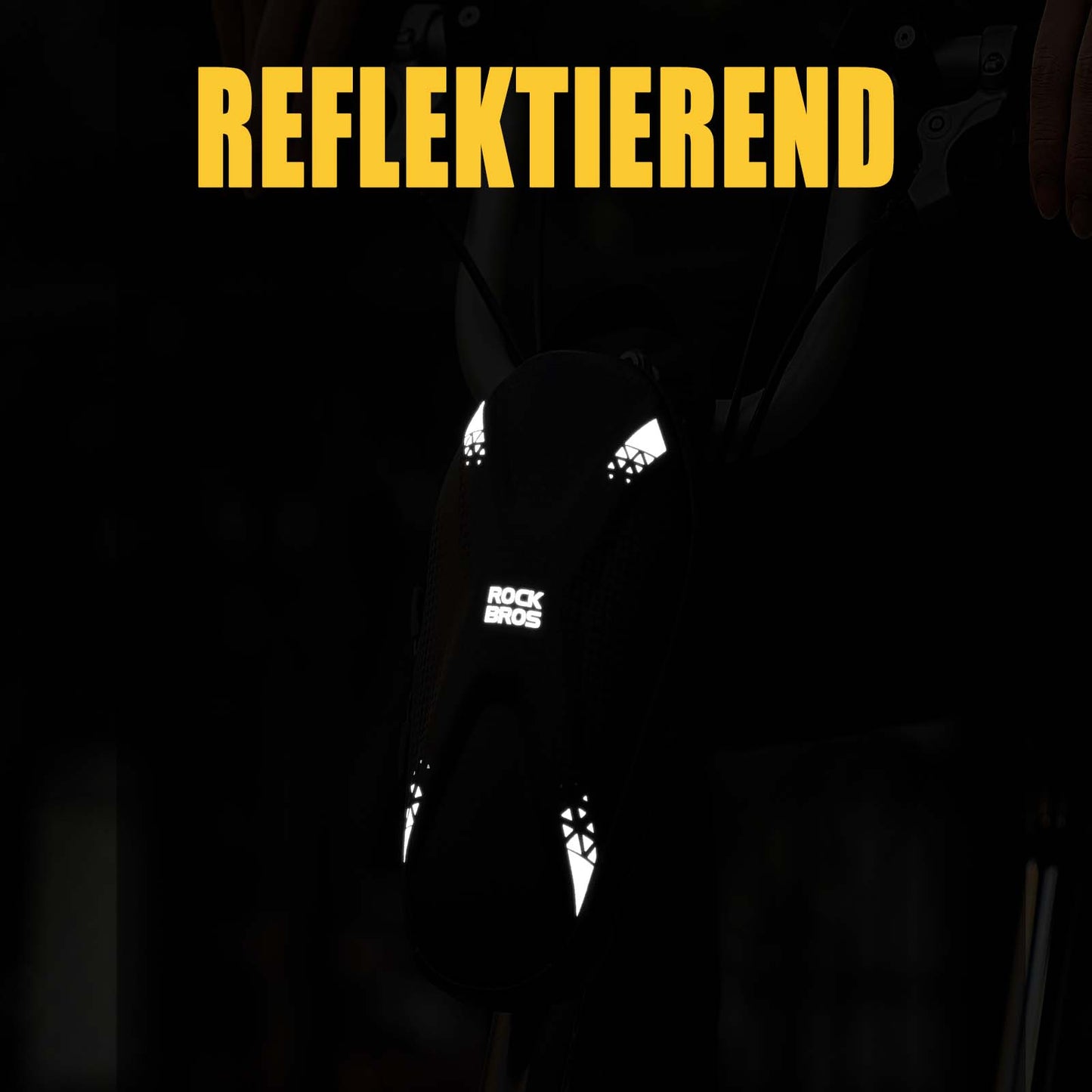 E Scooter Lenkertasche Wasserdicht Vordertasche mit USB-Anschlüsse ROCKBROS