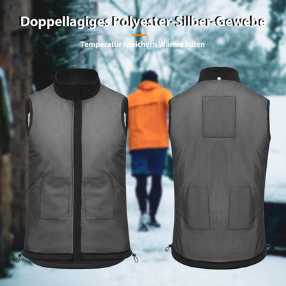 Elektrische Beheizte Weste mit 3 Temperaturstufen für Herren/Damen ROCKBROS