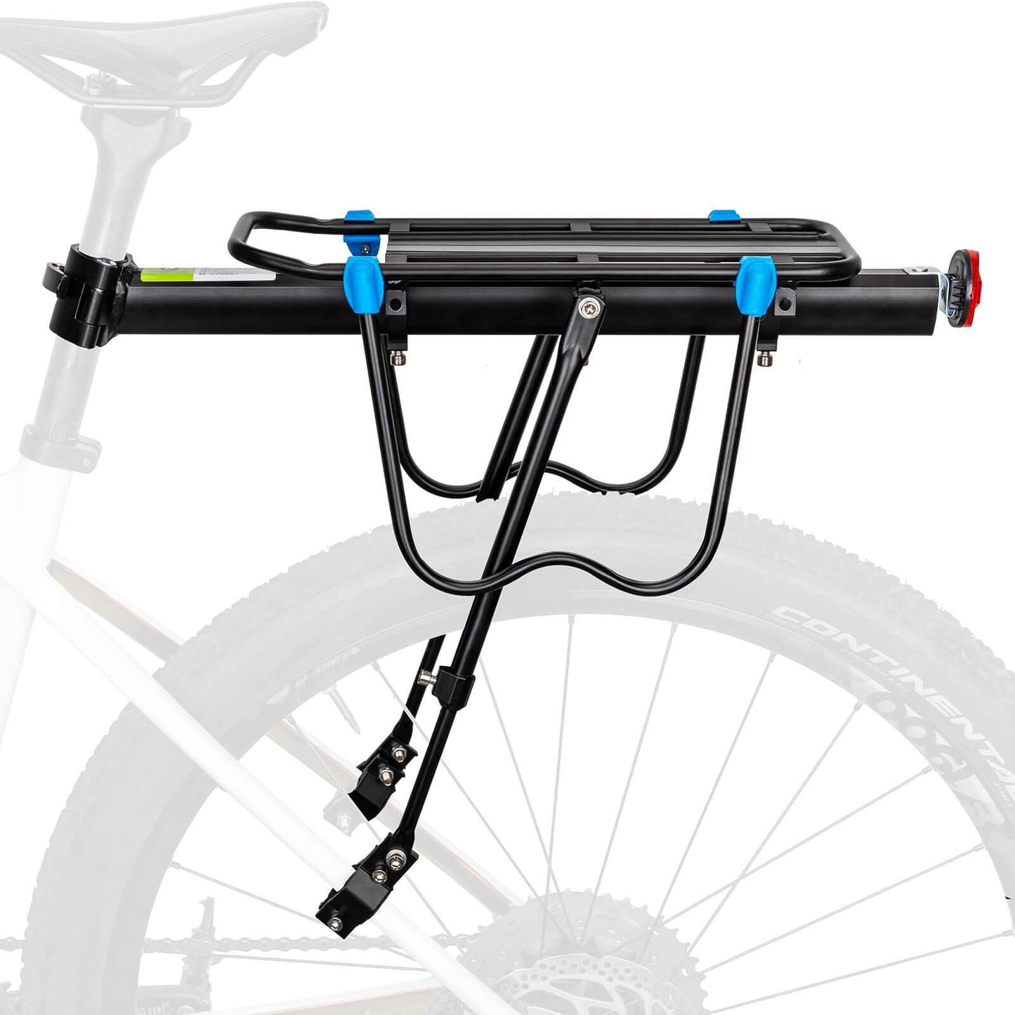 Fahrrad Gepäckträger mit Reflektor und Schnellspanner 24-29 Zoll ROCKBROS