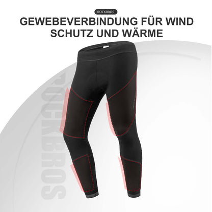 Winter Fahrrad Hose Winddichte Fahrradbekleidung Sportlich ROCKBROS
