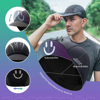 Sommer Fahrrad Kappe Anti-Schweiß Leichte Radmütze Unisex ROCKBROS