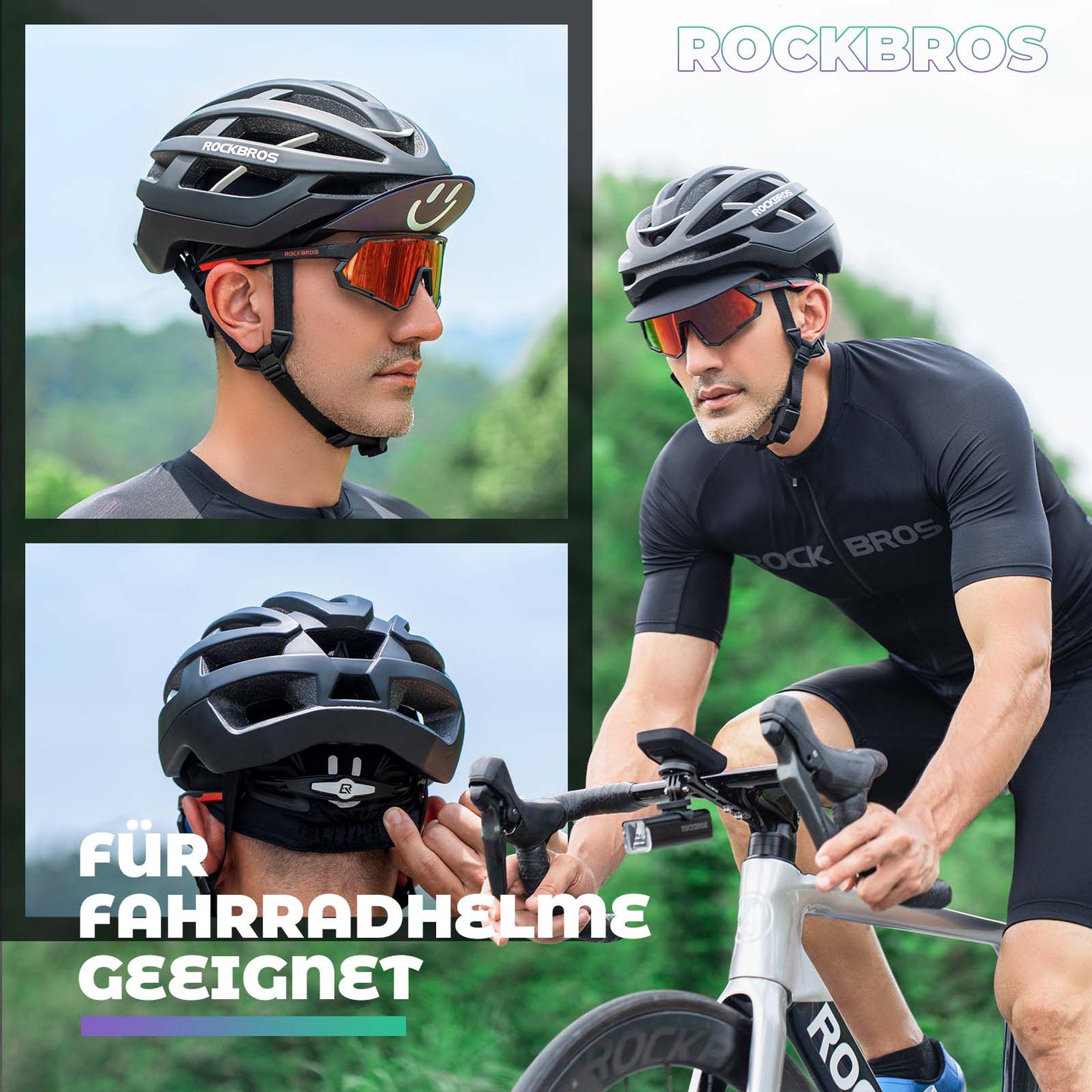 Sommer Fahrrad Kappe Anti-Schweiß Leichte Radmütze Unisex ROCKBROS
