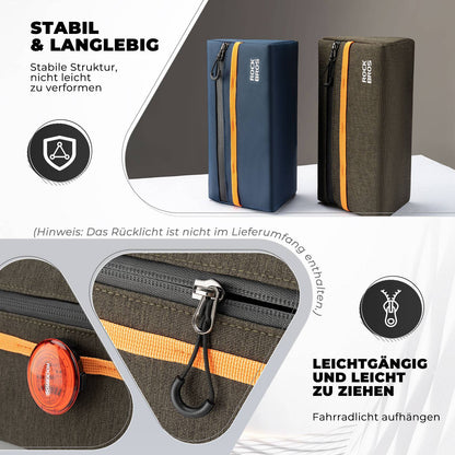 Fahrrad Lenkertasche Fahrradtasche Fahrradkorb 6 Farbe ca. 1.3L ROCKBROS