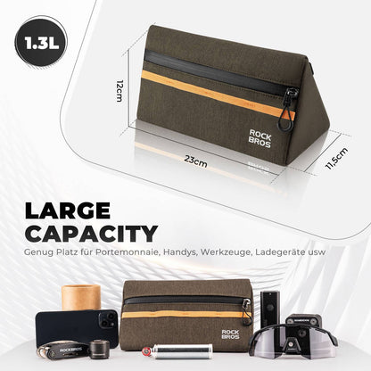 Fahrrad Lenkertasche Fahrradtasche Fahrradkorb 6 Farbe ca. 1.3L ROCKBROS